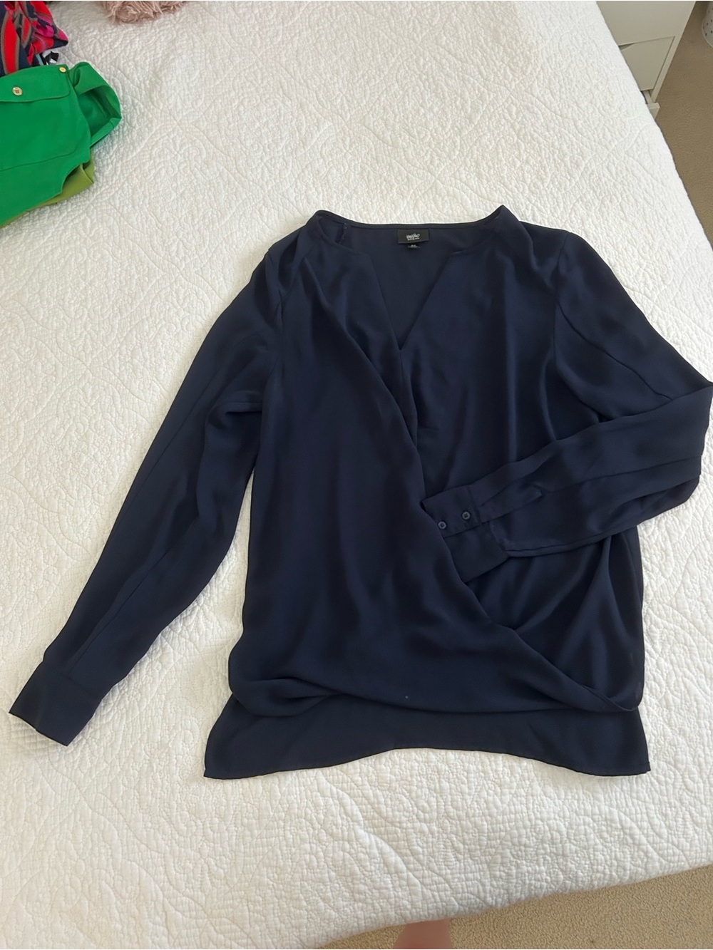 Mossimo Supply Co. Navy Blouse